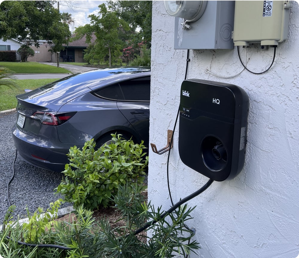 EV Charger Installation Section Image