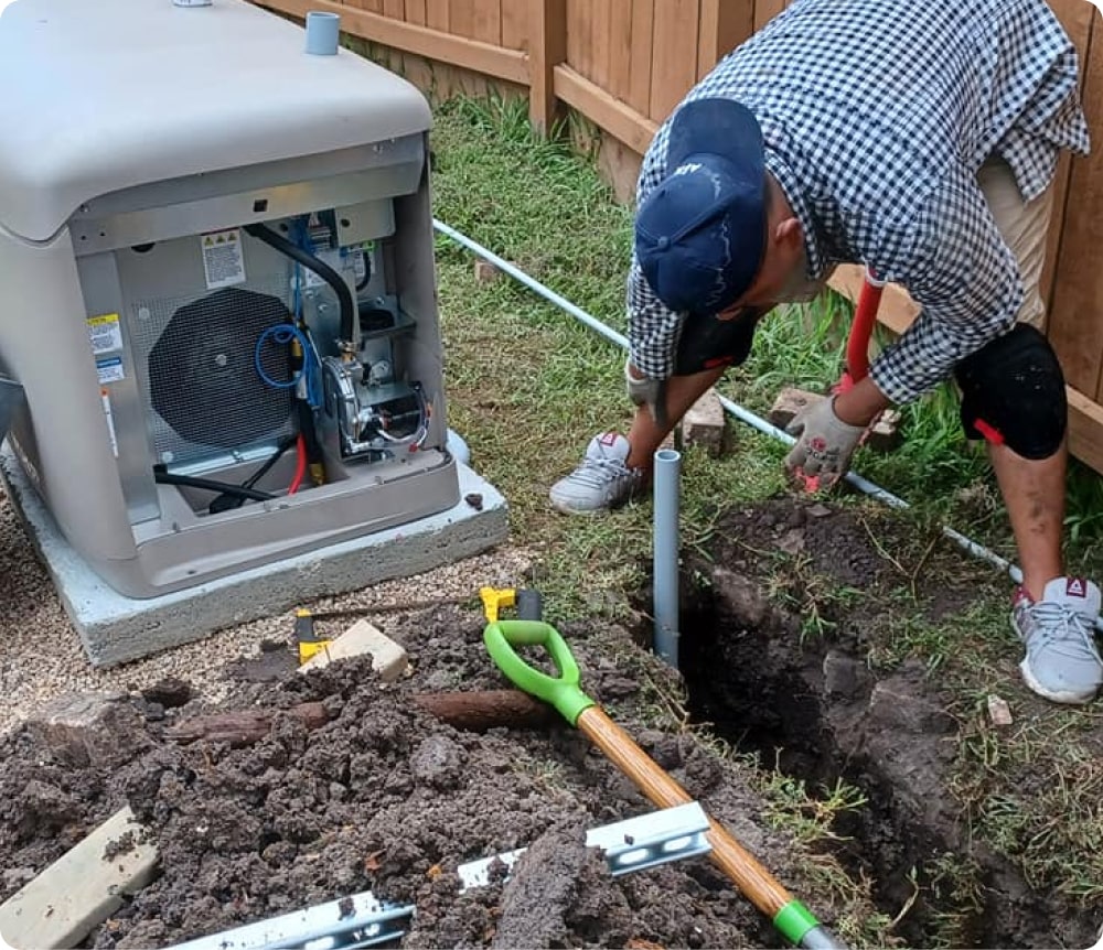 Standby Generator Installation New Image